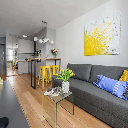 Апартаменти Riverside Flat Near Center Варшава